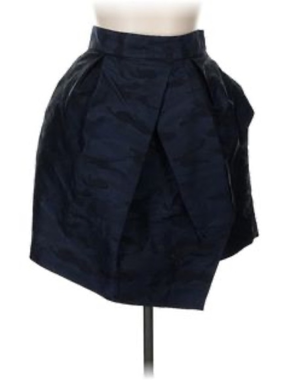 Banana Republic Women’s Navy Pleated A-Line Skirt